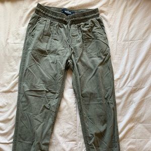 Hollister High Rise Army Joggers